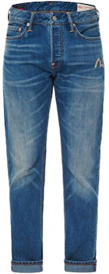 EVISU Jeans Tapered Biru dengan Bordir Seagull. 2ESHTM1JE14610 Lookbook EVISU Jeans Tapered Biru dengan Bordir Seagull. 2ESHTM1JE14610