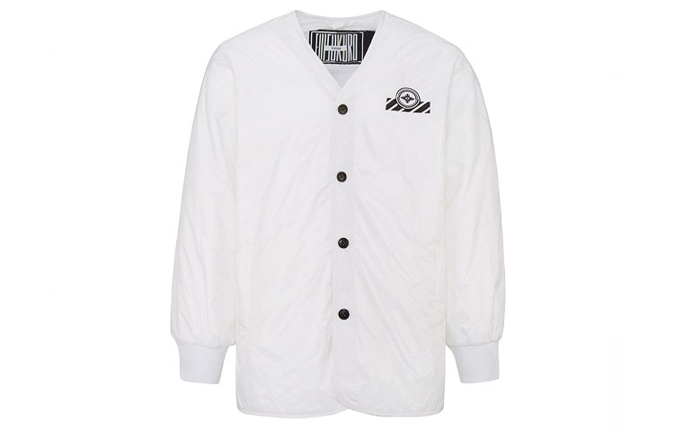 EVISU  Two-Piece Colorblock Jacket - Black/White 2EAGNM0JK751FF 圖 5