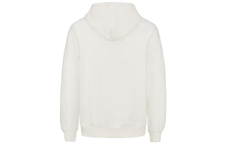 Lookbook EVISU Hoodie Putih dengan Cetakan Motif Bunga & Asal Usul. 2ESHTM1SW311LF