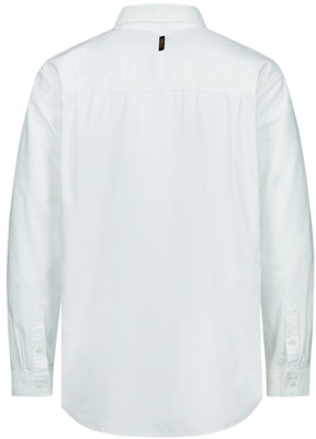 Camiseta blanca de manga larga EVISU con logo gaviota bordado en el bolsillo. 2ESHTM3SL184RXCT Lookbook Camiseta blanca de manga larga EVISU con logo gaviota bordado en el bolsillo. 2ESHTM3SL184RXCT