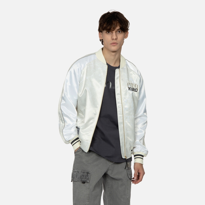 EVISU  Yokosuka Varsity Jacket with Embroidery and Regular Fit. 2ESGNM4JK5087XXSN 圖 5