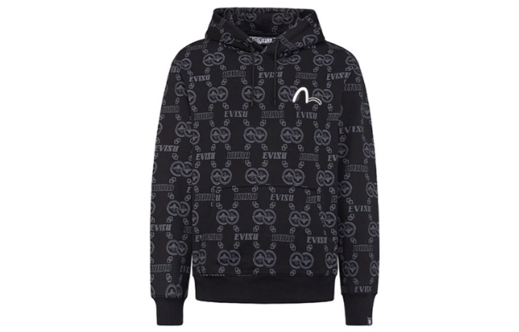 Order Sudadera con capucha EVISU con estampado completo para hombre. 2EAGNM0SW368LF