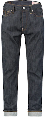 EVISU AW22 Seluar Jeans Denim Cetakan Big M Biru. 2EAHTM2JE91617CS Order EVISU AW22 Seluar Jeans Denim Cetakan Big M Biru. 2EAHTM2JE91617CS