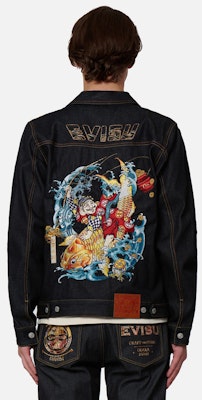 에비수 AW22 피셔맨 데님 자켓 블루. 2EAHTM2DJ701XXCT Purchase 에비수 AW22 피셔맨 데님 자켓 블루. 2EAHTM2DJ701XXCT