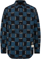 EVISU AW22 Multicolor Checkered Logo Long Sleeve Shirt. 2EAHTM2SL157RXDN EVISU AW22 Multicolor Checkered Logo Long Sleeve Shirt. 2EAHTM2SL157RXDN