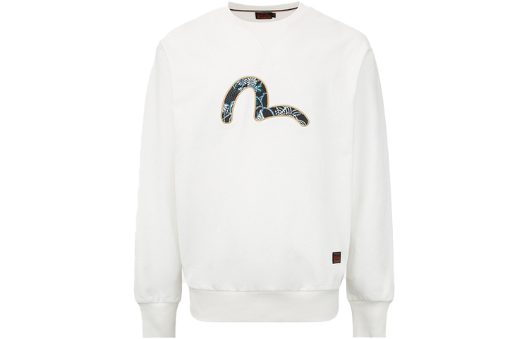 Purchase EVISU AW22 Sweater Pullover Bordir Logo Burung Camar Kecil. 2EAHTM2SW322RXCT