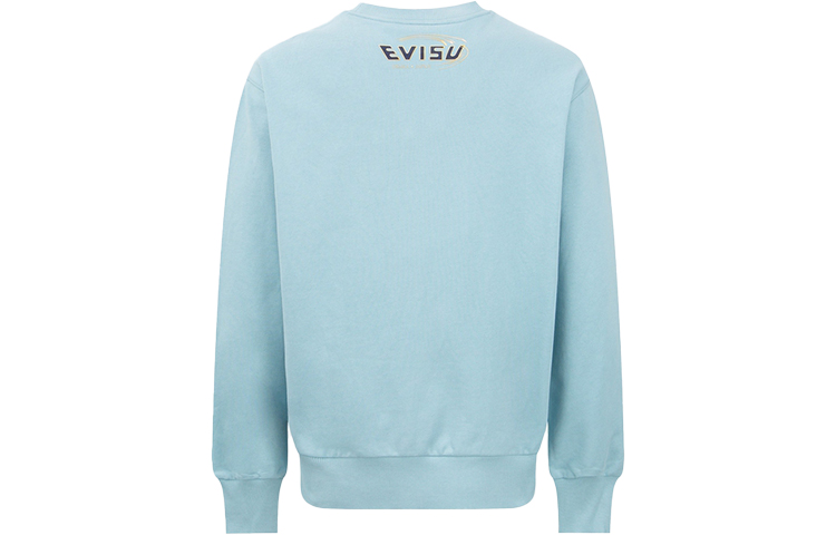 Cheap EVISU AW22 Sweater Pullover Bordir Logo Burung Camar Kecil. 2EAHTM2SW322RXCT