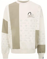 EVISU AW22 All-Over Print Contrast Pullover Sweatshirt 2EAGNM2SW455LFFL EVISU AW22 All-Over Print Contrast Pullover Sweatshirt 2EAGNM2SW455LFFL