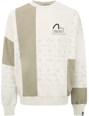 EVISU AW22 全版印花撞色套头卫衣 2EAGNM2SW455LFFL Order EVISU AW22 全版印花撞色套头卫衣 2EAGNM2SW455LFFL