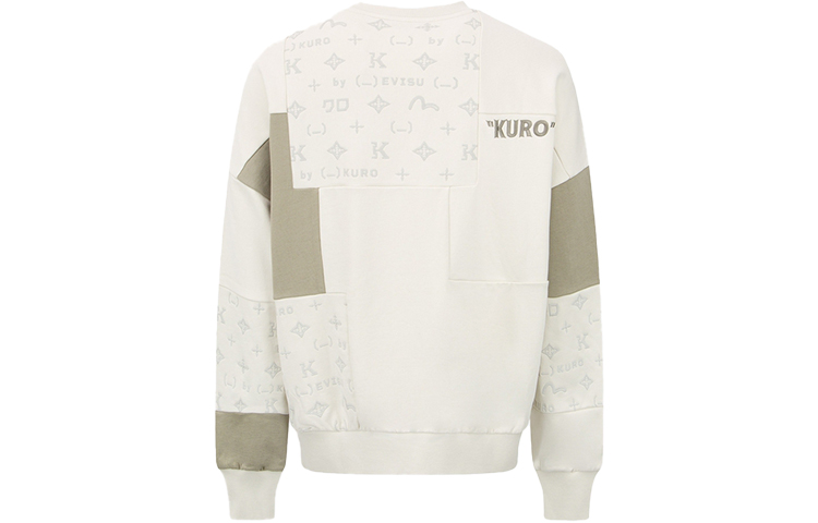 Lookbook EVISU AW22 全版印花撞色套头卫衣 2EAGNM2SW455LFFL