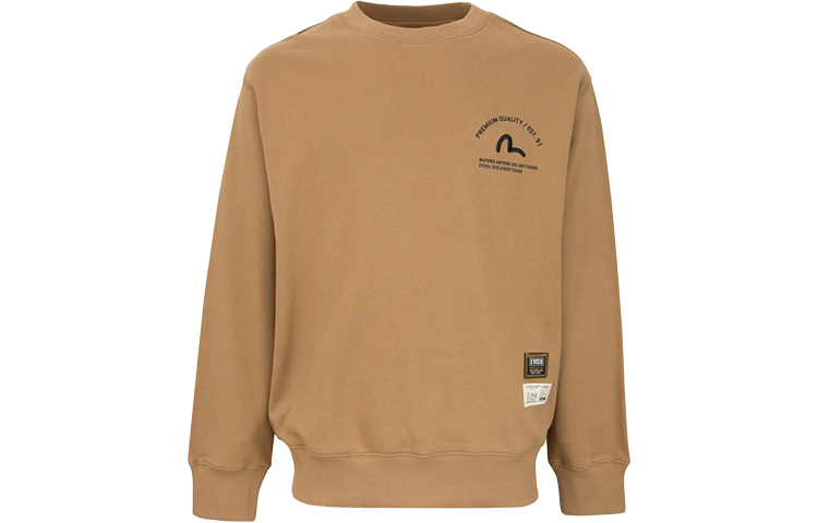 Details for EVISU AW22 Buddha Head Printed Pullover Crewneck Sweatshirt 2EAHTM2SW318RXCT