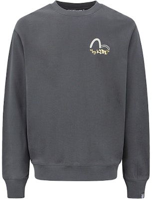 EVISU 男款 AW22 塗鴉標志與花卉印花長袖衛衣。 2EAGNM2SW436RXCT Buy EVISU 男款 AW22 塗鴉標志與花卉印花長袖衛衣。 2EAGNM2SW436RXCT