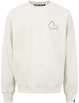 EVISU 男款 AW22 塗鴉標志與花卉印花長袖衛衣。 2EAGNM2SW436RXCT Order EVISU 男款 AW22 塗鴉標志與花卉印花長袖衛衣。 2EAGNM2SW436RXCT