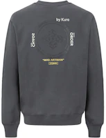 Sizing EVISU AW22 Graffiti Logo & Floral Print Long Sleeve Sweatshirt Men. 2EAGNM2SW436RXCT
