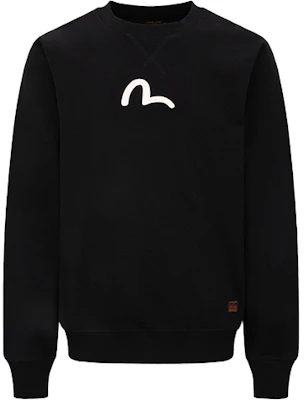 EVISU AW22 小海鷗印花黑色套頭衛衣 男女通用 0ELBSM0SW322XXCT Buy EVISU AW22 小海鷗印花黑色套頭衛衣 男女通用 0ELBSM0SW322XXCT