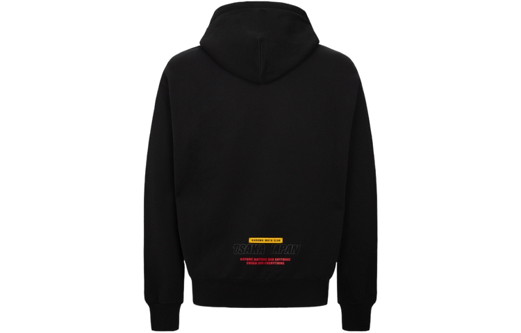 Lookbook EVISU AW22 抽菸達摩印花黑色套頭衫 2EAADM2SW308LFCT