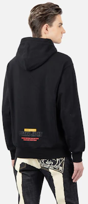 EVISU AW22 抽菸達摩印花黑色套頭衫 2EAADM2SW308LFCT Purchase EVISU AW22 抽菸達摩印花黑色套頭衫 2EAADM2SW308LFCT