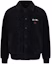 Lookbook EVISU AW23 Chaqueta Negra Oversized con Parche Grande M Patchwork 2EAHTM3JK7013LFSH