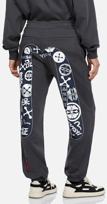 EVISU 秋冬23 大M印花全版設計休閒運動褲 2EAHTM3SP7072STCN Cheap EVISU 秋冬23 大M印花全版設計休閒運動褲 2EAHTM3SP7072STCN