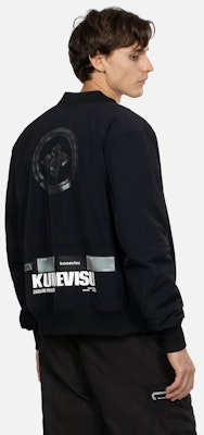 에비수 AW23 블랙 플로럴 프린트 멀티 지퍼 레귤러 핏 봄버 재킷 2EAGNM3JK5009XXNQ Purchase 에비수 AW23 블랙 플로럴 프린트 멀티 지퍼 레귤러 핏 봄버 재킷 2EAGNM3JK5009XXNQ