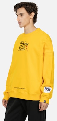 EVISU AW23 寬鬆版Logo海鷗印花圓領長袖上衣 2EAGNM3SW5227OSFL Cheap EVISU AW23 寬鬆版Logo海鷗印花圓領長袖上衣 2EAGNM3SW5227OSFL