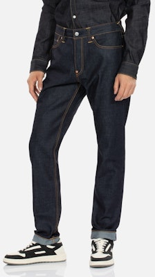 EVISU 秋冬23 达摩贴标修身牛仔裤 深蓝色 2EAHTM3JE105217CT Purchase EVISU 秋冬23 达摩贴标修身牛仔裤 深蓝色 2EAHTM3JE105217CT