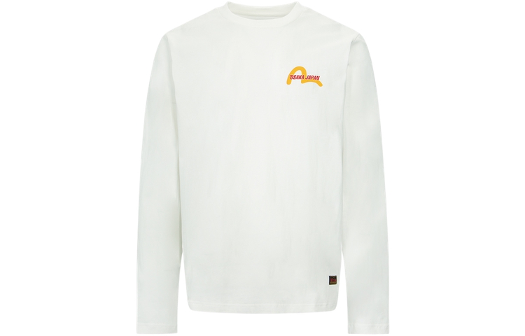 EVISU AW23  Long Sleeve T-Shirt with Daruma Print and Biker Design. 2EAHTM3TL2910XXCT 圖 2