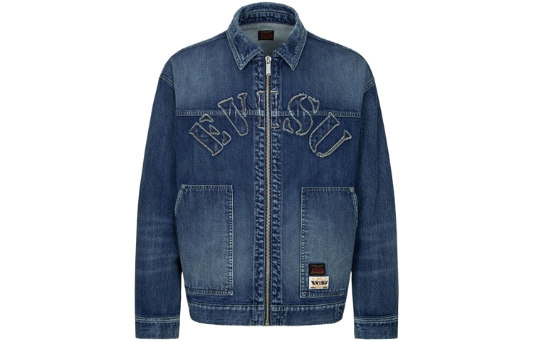 Lookbook EVISU AW23 루즈핏 청자켓 갈매기 로고 데님 블루 2EAHTM3DJ8067LFCS