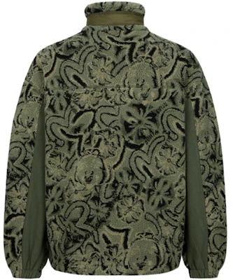 EVISU AW23 Loose Fit Jacquard Zip Jacket with Seagulls & House Flower Print. 2EAHTM3JK8020LFSH Lookbook EVISU AW23 Loose Fit Jacquard Zip Jacket with Seagulls & House Flower Print. 2EAHTM3JK8020LFSH