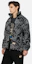 Cheap EVISU AW23 Loose Fit Jacquard Zip Jacket with Seagulls & House Flower Print. 2EAHTM3JK8020LFSH