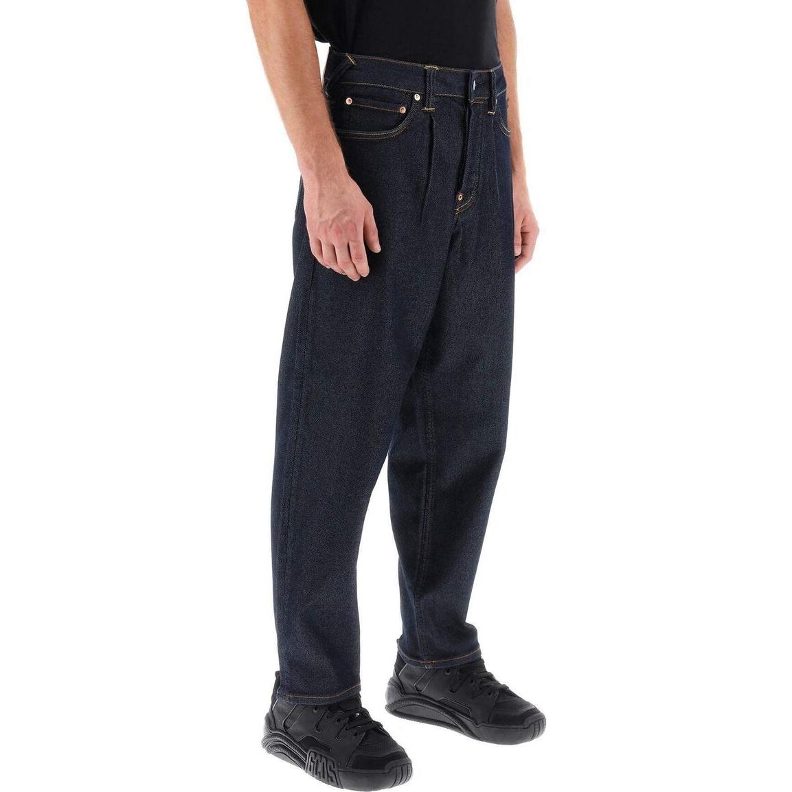 EVISU AW23  Seagull Big M Print Jeans Denim Blue 2ESHTM3JE914RXCX 圖 6