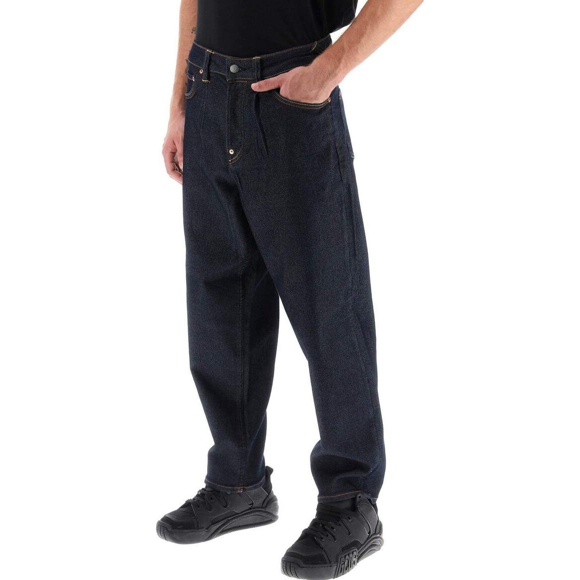 EVISU AW23  Seagull Big M Print Jeans Denim Blue 2ESHTM3JE914RXCX 圖 8