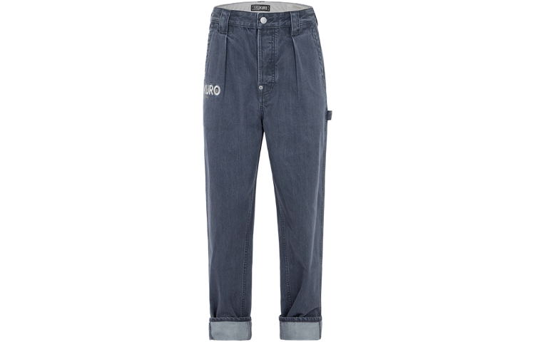 Order EVISU AW23 Celana Slim Fit Seagull Print Dark Charcoal 2EAGNM3JE5908FFCT