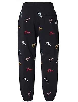 EVISU AW23 海鷗刺繡圖案滿版設計運動褲 2EAHTM2SP314STCT Lookbook EVISU AW23 海鷗刺繡圖案滿版設計運動褲 2EAHTM2SP314STCT