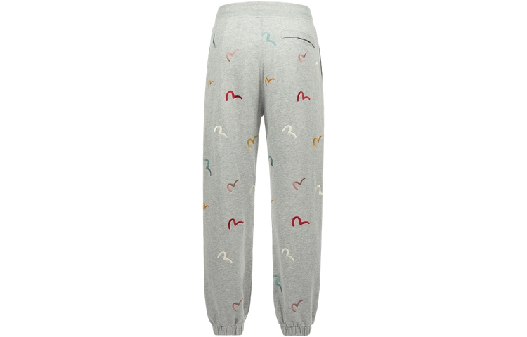 Sizing EVISU AW23 海鷗刺繡圖案滿版設計運動褲 2EAHTM2SP314STCT