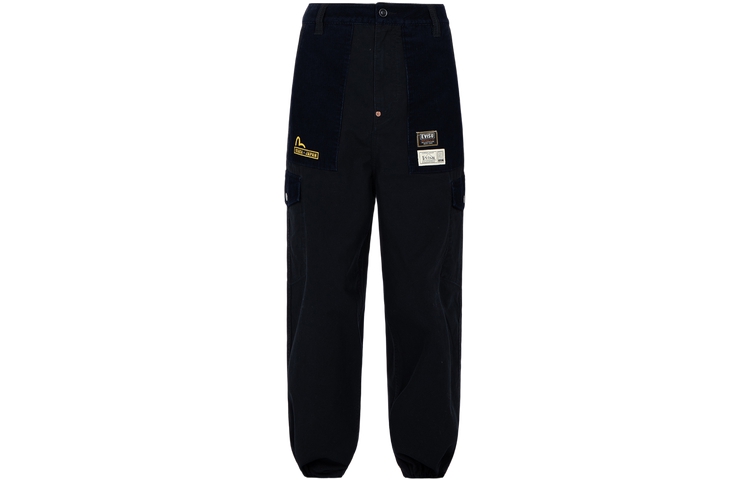 EVISU AW23  Work Pants with Small Seagull & Logo Embroidery. 2EAHTM3PT1944WLCT