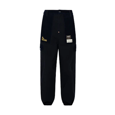 EVISU AW23 Work Pants with Small Seagull & Logo Embroidery. 2EAHTM3PT1944WLCT