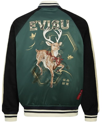 에비수 AW23 요코스카 자켓 럭키 사슴 자수 2EAHTM3JK7016LFPQ Order 에비수 AW23 요코스카 자켓 럭키 사슴 자수 2EAHTM3JK7016LFPQ