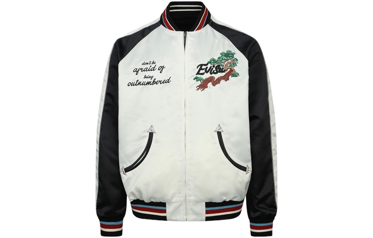 Order 에비수 AW23 요코스카 루즈 자켓 이글 & 로고 자수 멀티컬러 2EAHTM3JK1906LFPL