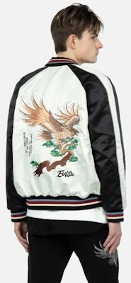 에비수 AW23 요코스카 루즈 자켓 이글 & 로고 자수 멀티컬러 2EAHTM3JK1906LFPL Purchase 에비수 AW23 요코스카 루즈 자켓 이글 & 로고 자수 멀티컬러 2EAHTM3JK1906LFPL