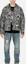 Details for EVISU AW23 All-Over Buddha Seagull Denim Jacket Black 2EAHTM3DJ8068RXCT
