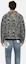 Sizing EVISU AW23 All-Over Buddha Seagull Denim Jacket Black 2EAHTM3DJ8068RXCT