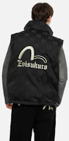 Purchase EVISU AW23 全版Logo提花寬鬆羽絨背心 黑色 - 時尚 2EAGNM3NV5104OSPL