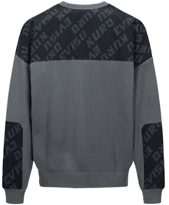 EVISU AW23 全版印花針織衛衣 深灰色 時尚 2EAGNM3SR5166OSCT Order EVISU AW23 全版印花針織衛衣 深灰色 時尚 2EAGNM3SR5166OSCT