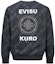 Lookbook EVISU 秋冬23全幅Logo印花宽松卫衣 深灰色 2EAGNM3SW5158RXFL