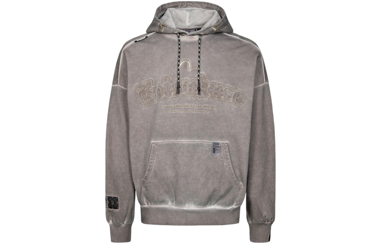 EVISU AW23 Allover Embroidered Washed Oversized Hoodie Unisex 2EAGNM3SW5164OSCT 圖 6