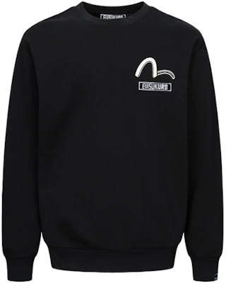 Sudadera Negra EVISU AW23 con Estampado de Letras Multielemento. 2EAGNM3SW5163RXFL Lookbook Sudadera Negra EVISU AW23 con Estampado de Letras Multielemento. 2EAGNM3SW5163RXFL