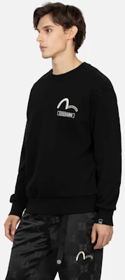 Sudadera Negra EVISU AW23 con Estampado de Letras Multielemento. 2EAGNM3SW5163RXFL Purchase Sudadera Negra EVISU AW23 con Estampado de Letras Multielemento. 2EAGNM3SW5163RXFL