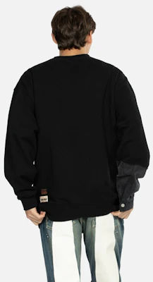 EVISU AW23 黑色海鷗印花寬鬆款長袖衛衣 2EAHTM3SW8042LFCT Purchase EVISU AW23 黑色海鷗印花寬鬆款長袖衛衣 2EAHTM3SW8042LFCT