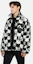 Shop EVISU AW23 彩色满印标志提花宽松版拉链夹克. 2EAHTM3JK1021RXSH